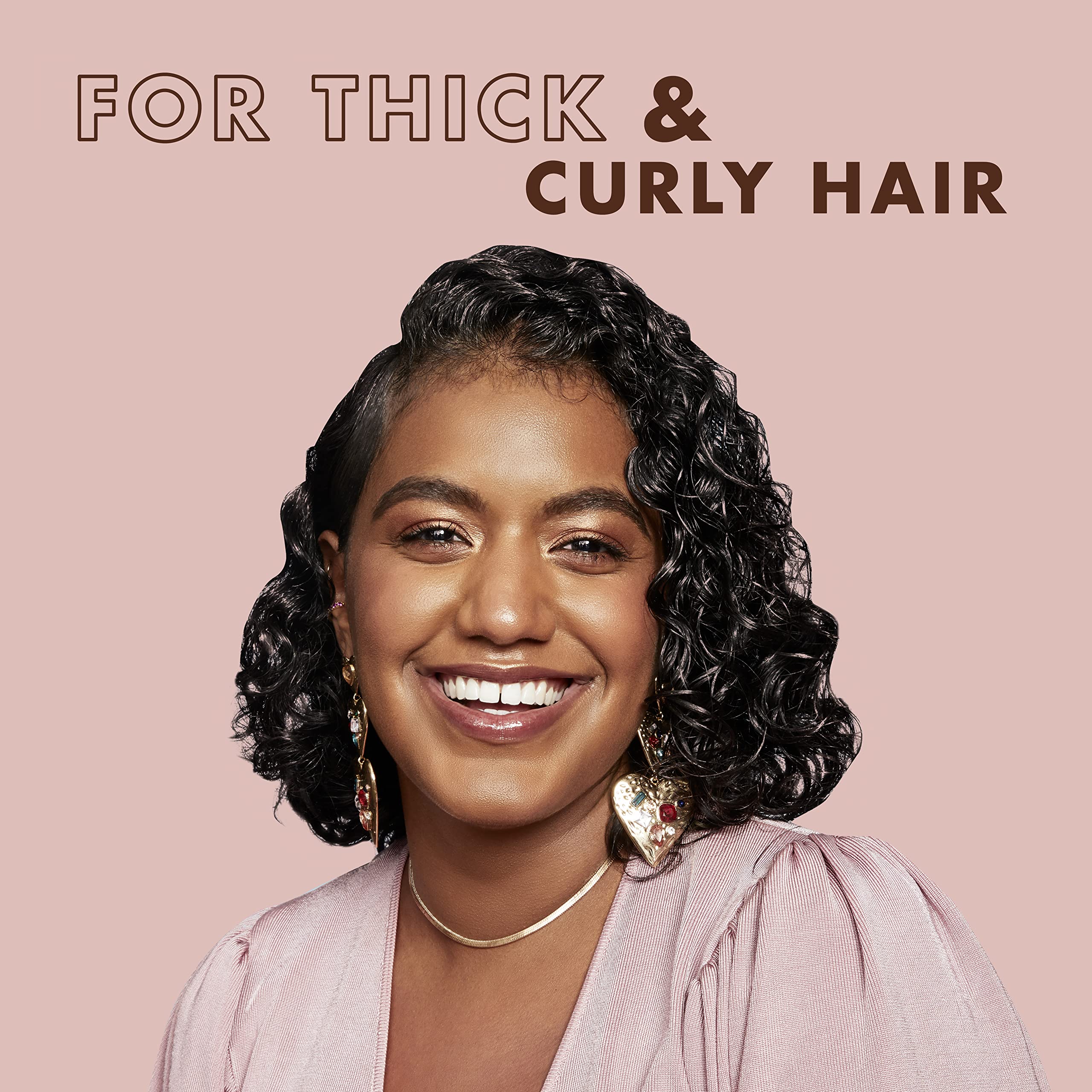 SheaMoisture Coconut & Hibiscus Curl & Shine Bundle – Shampoo, Conditioner + Curl Enhancing Smoothie for Curly Hair Care